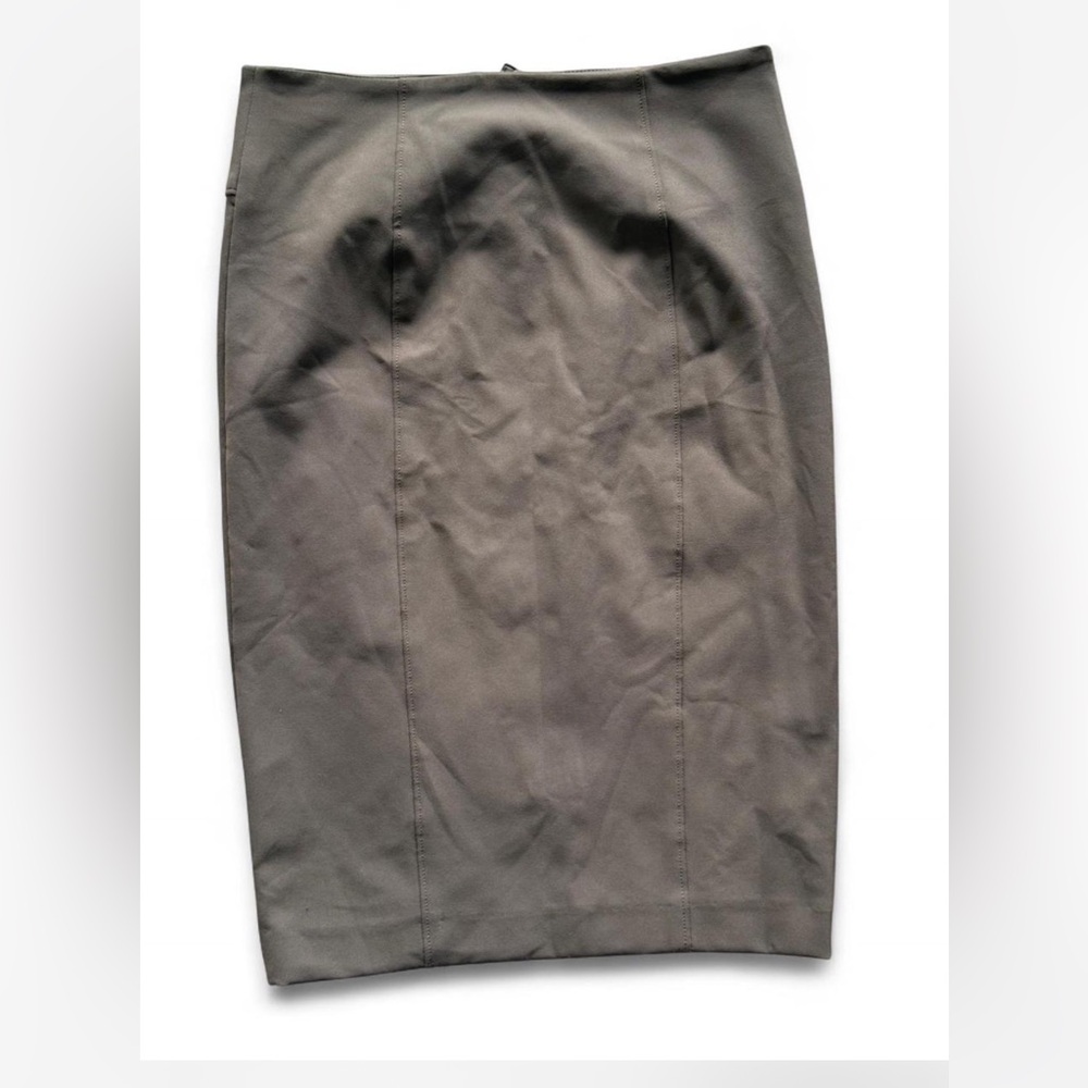 Veronica Beard Olive Green Pencil Skirt